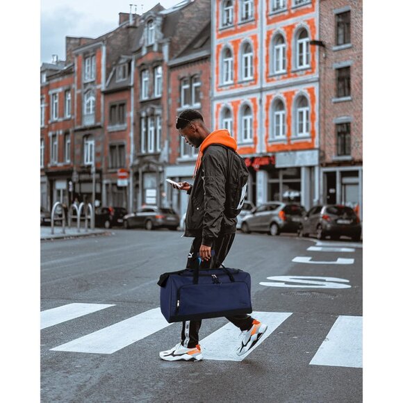 24 Inch Men & Women Navy Lightweight Canvas Duffle Gym Sports Equipment Bags - Picture 8 of 8